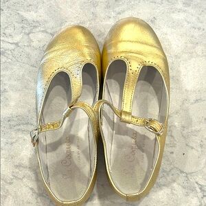 La Coqueta girls t-bar shoes size eu32